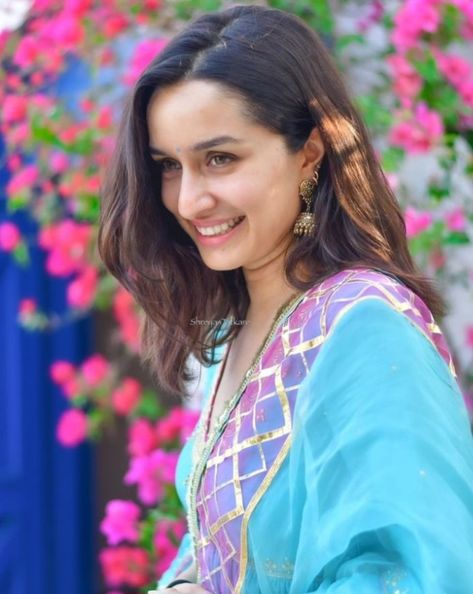 shraddha kapoor smiles bikini 
